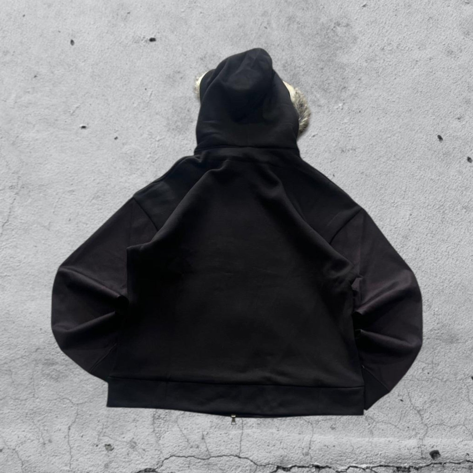 Felpa Giubbino con Pelliccia Double Japan Style (XL)