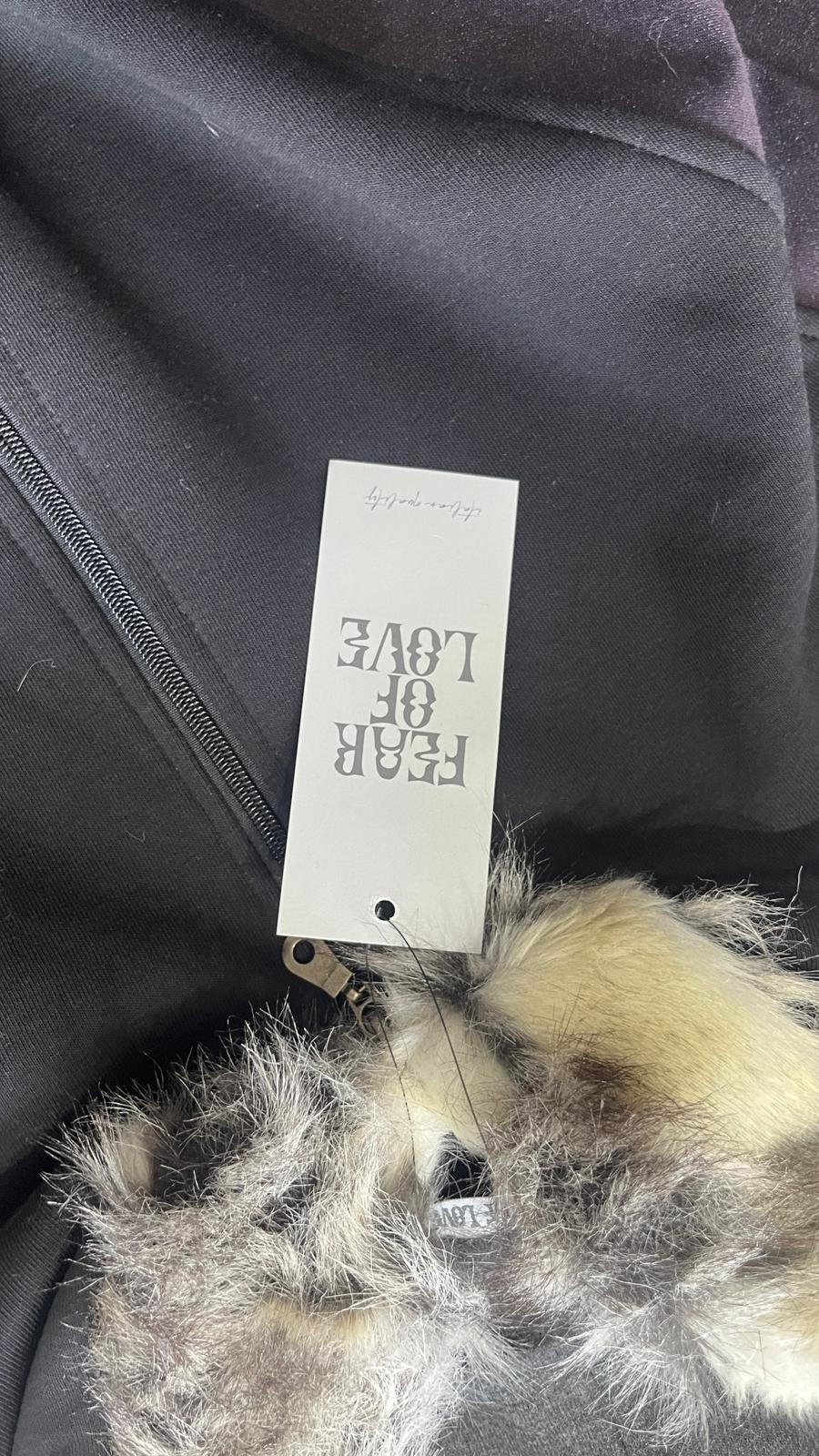 Felpa Giubbino con Pelliccia Double Japan Style (M)