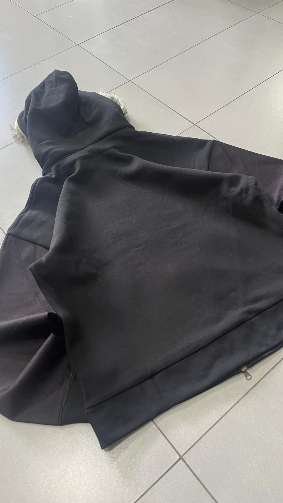 Felpa Giubbino con Pelliccia Double Japan Style (XL)