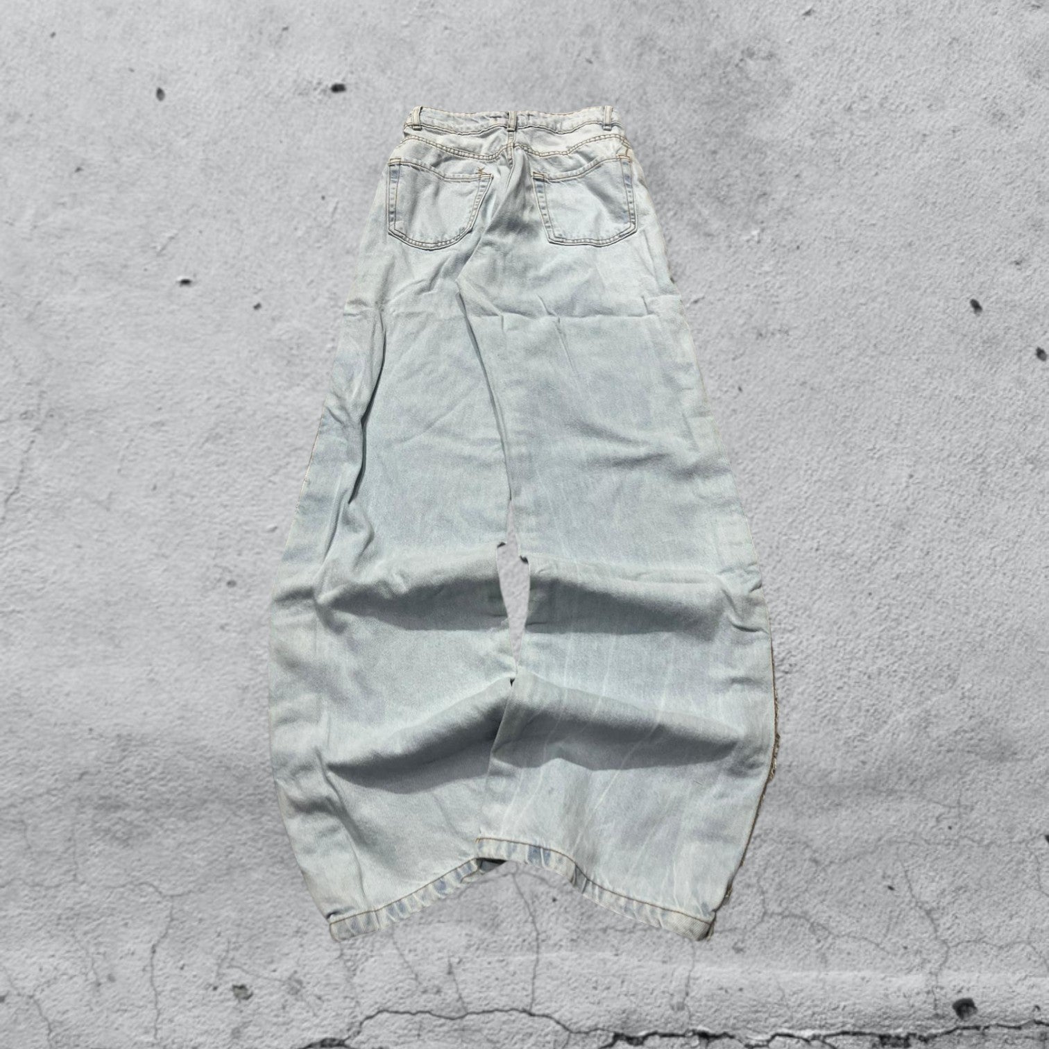 Denim Light Blue Baggy Fit Simple (XS)