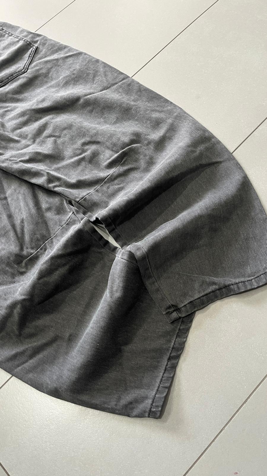 Denim Black Grey Balloon Baggy Fit (L)