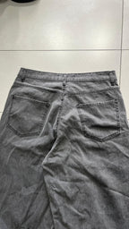 Denim Black Grey Balloon Baggy Fit (L)