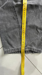 Denim Black Grey Balloon Baggy Fit (L)