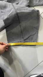 Denim Black Grey Balloon Baggy Fit (L)