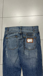 Denim Jeans Dolce & Gabbana Straight / Baggy Fit Particular Vintage Y2K (L)