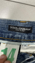Denim Jeans Dolce & Gabbana Straight / Baggy Fit Particular Vintage Y2K (L)