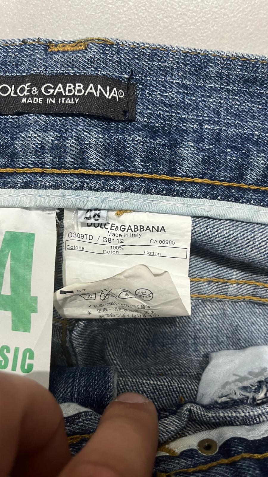 Denim Jeans Dolce & Gabbana Straight / Baggy Fit Particular Vintage Y2K (L)