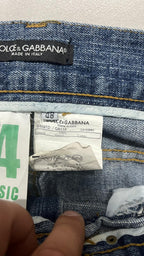 Denim Jeans Dolce & Gabbana Straight / Baggy Fit Particular Vintage Y2K (L)