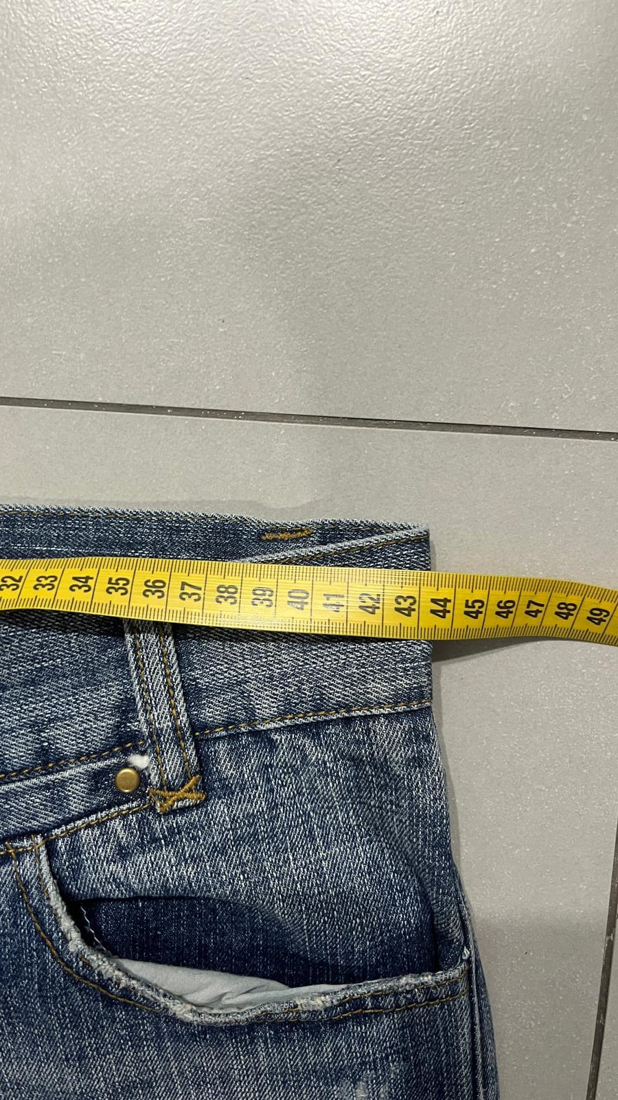 Denim Jeans Dolce & Gabbana Straight / Baggy Fit Particular Vintage Y2K (L)