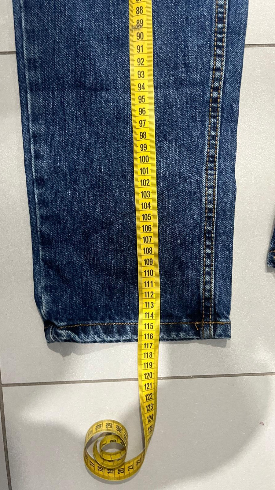 Denim Jeans Carrera 700 NEW With Tag Straight Fit Blu (M)