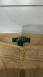 Ralph Lauren Pants Straight Fit Beige - Pantalone Classico Ralph Lauren (XL)