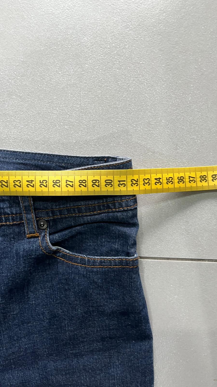 Denim Jeans Bootcut Simple Flared Blu Jeans (XXS)