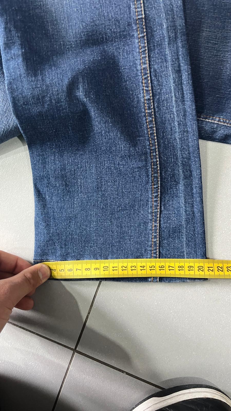 Denim Jeans Bootcut Simple Flared Blu Jeans (XXS)