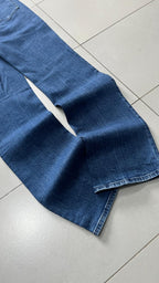 Denim Jeans Straight / Flared Fit Japan Style Printed (XXS)