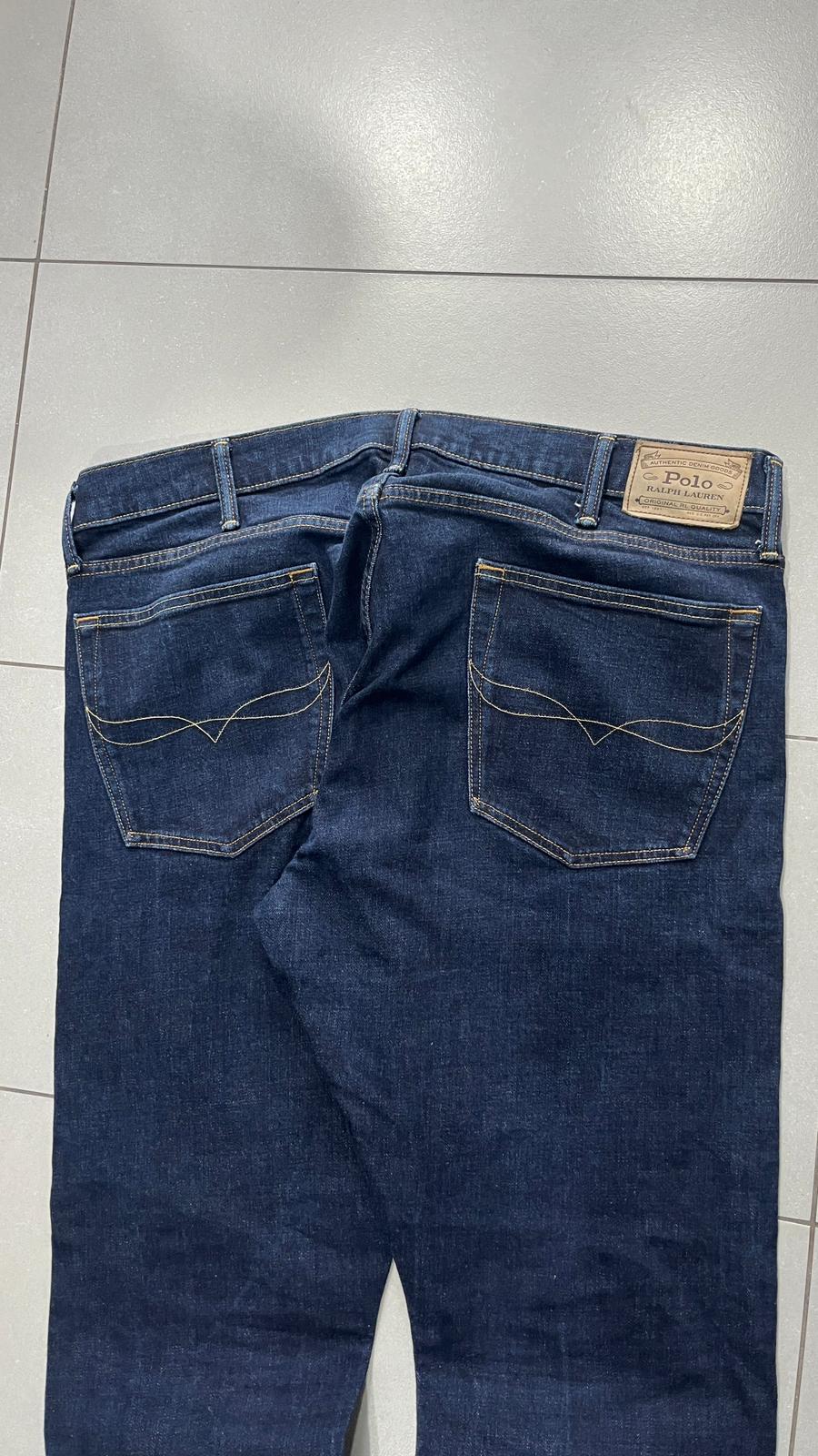 Denim Jeans Ralph Lauren Blu Navy Straight / Slim Fit (XXL)
