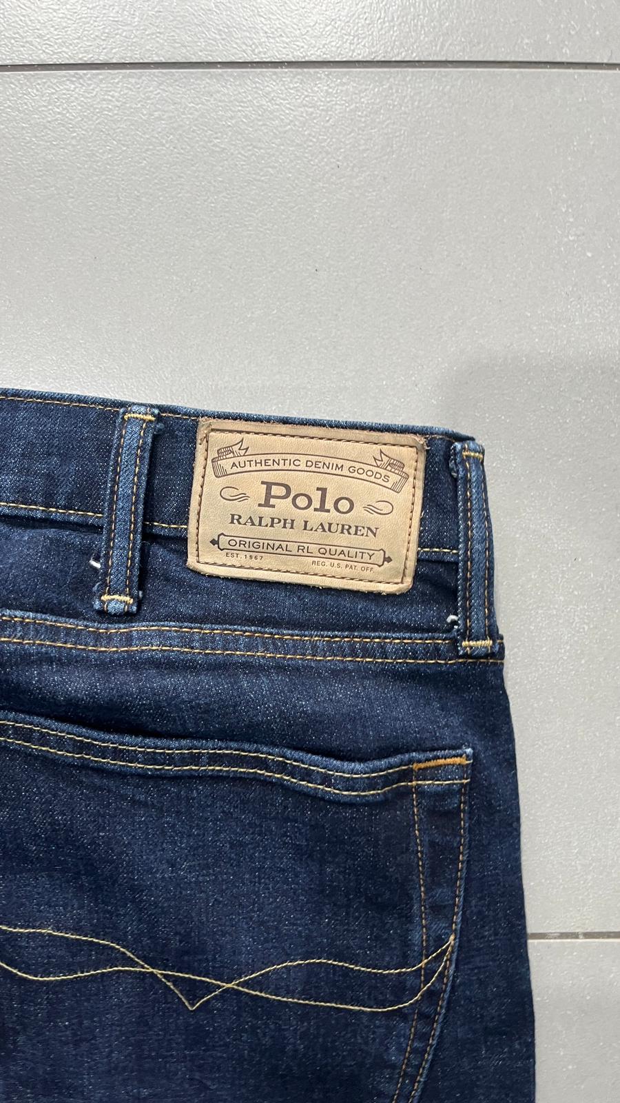 Denim Jeans Ralph Lauren Blu Navy Straight / Slim Fit (XXL)