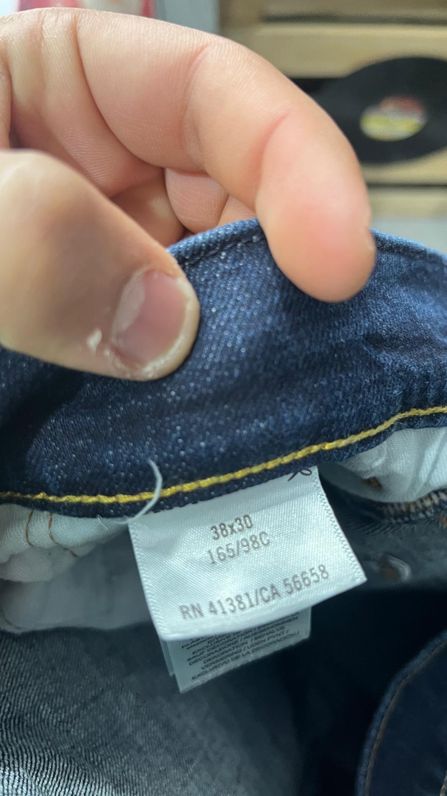 Denim Jeans Ralph Lauren Blu Navy Straight / Slim Fit (XXL)