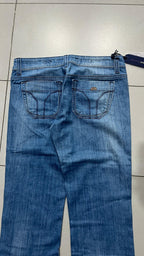 Denim Jeans Miss Sixty NEW BootCut Fit Flared Light Blue Wash Y2K (S)