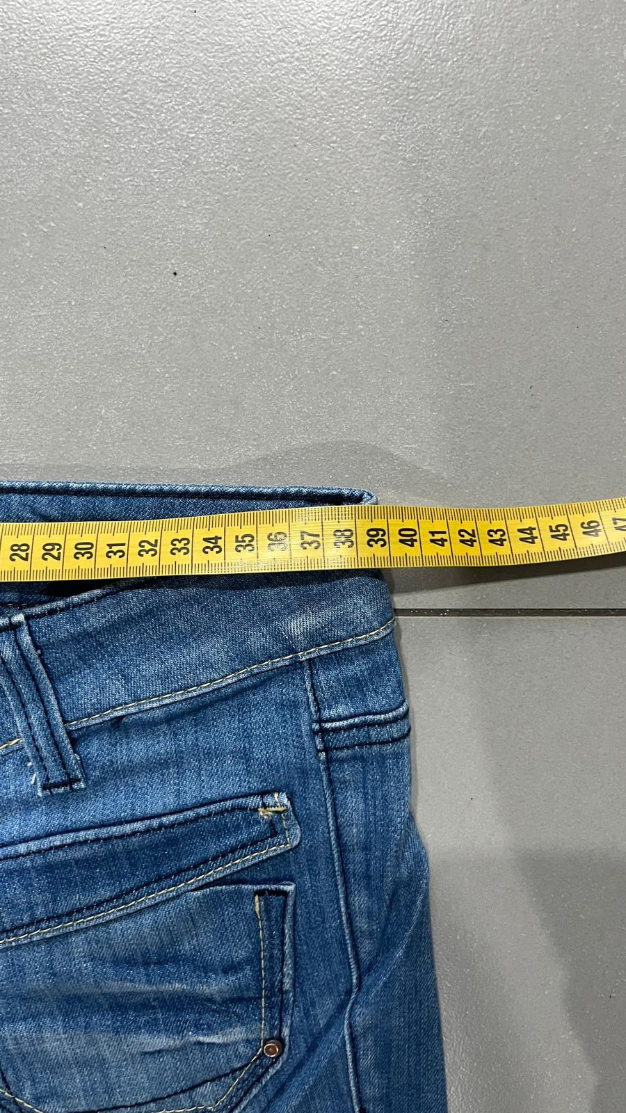 Denim Jeans Miss Sixty NEW BootCut Fit Flared Light Blue Wash Y2K (S)