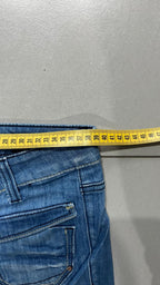 Denim Jeans Miss Sixty NEW BootCut Fit Flared Light Blue Wash Y2K (S)