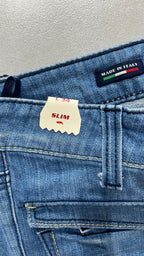 Denim Jeans Miss Sixty NEW BootCut Fit Flared Light Blue Wash Y2K (S)