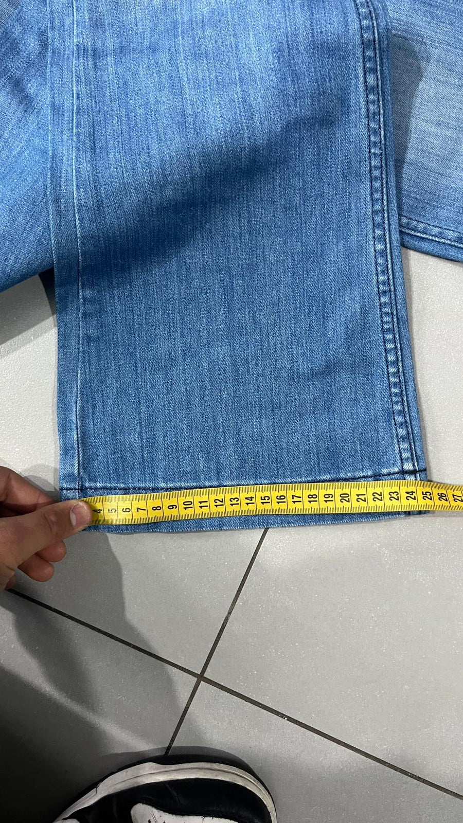 Denim Jeans Miss Sixty NEW BootCut Fit Flared Light Blue Wash Y2K (S)