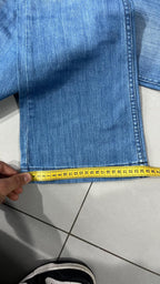 Denim Jeans Miss Sixty NEW BootCut Fit Flared Light Blue Wash Y2K (S)