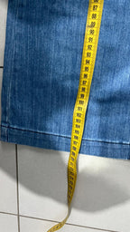 Denim Jeans Miss Sixty NEW BootCut Fit Flared Light Blue Wash Y2K (S)