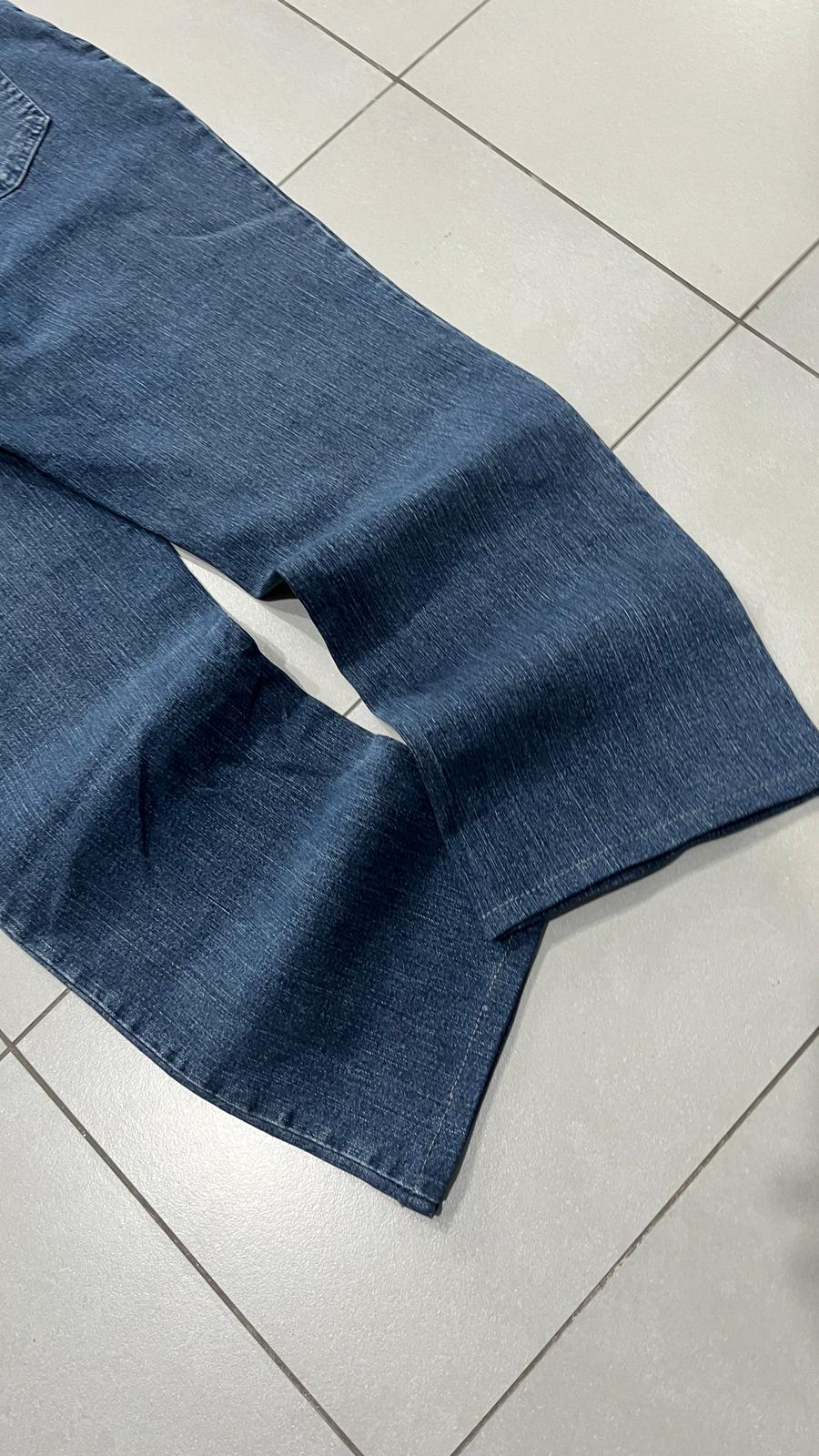 Denim Jeans Trussardi Straight Fit Embroidered Particular (S)