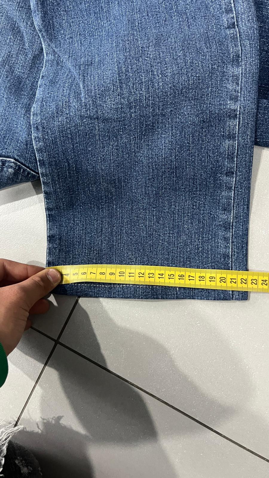 Denim Jeans Trussardi Straight Fit Embroidered Particular (S)