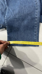 Denim Jeans Trussardi Straight Fit Embroidered Particular (S)