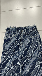 Denim Jeans Super Particular Baggy Fit Sfrangiato (S) Japan Style