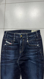 Denim Diesel Dark Blue Wash Skinny Slim Fit (S) da Donna