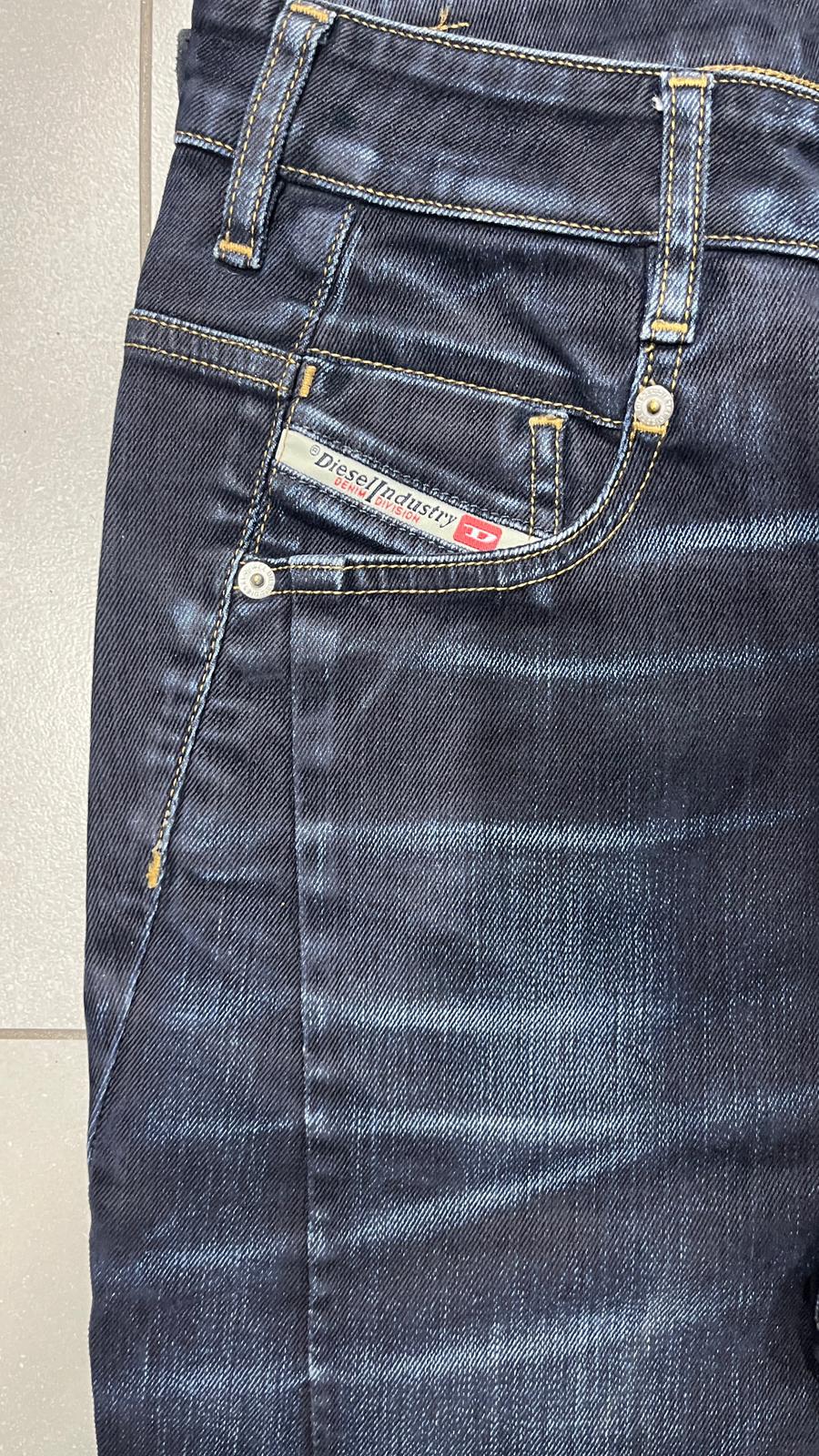 Denim Diesel Dark Blue Wash Skinny Slim Fit (S) da Donna