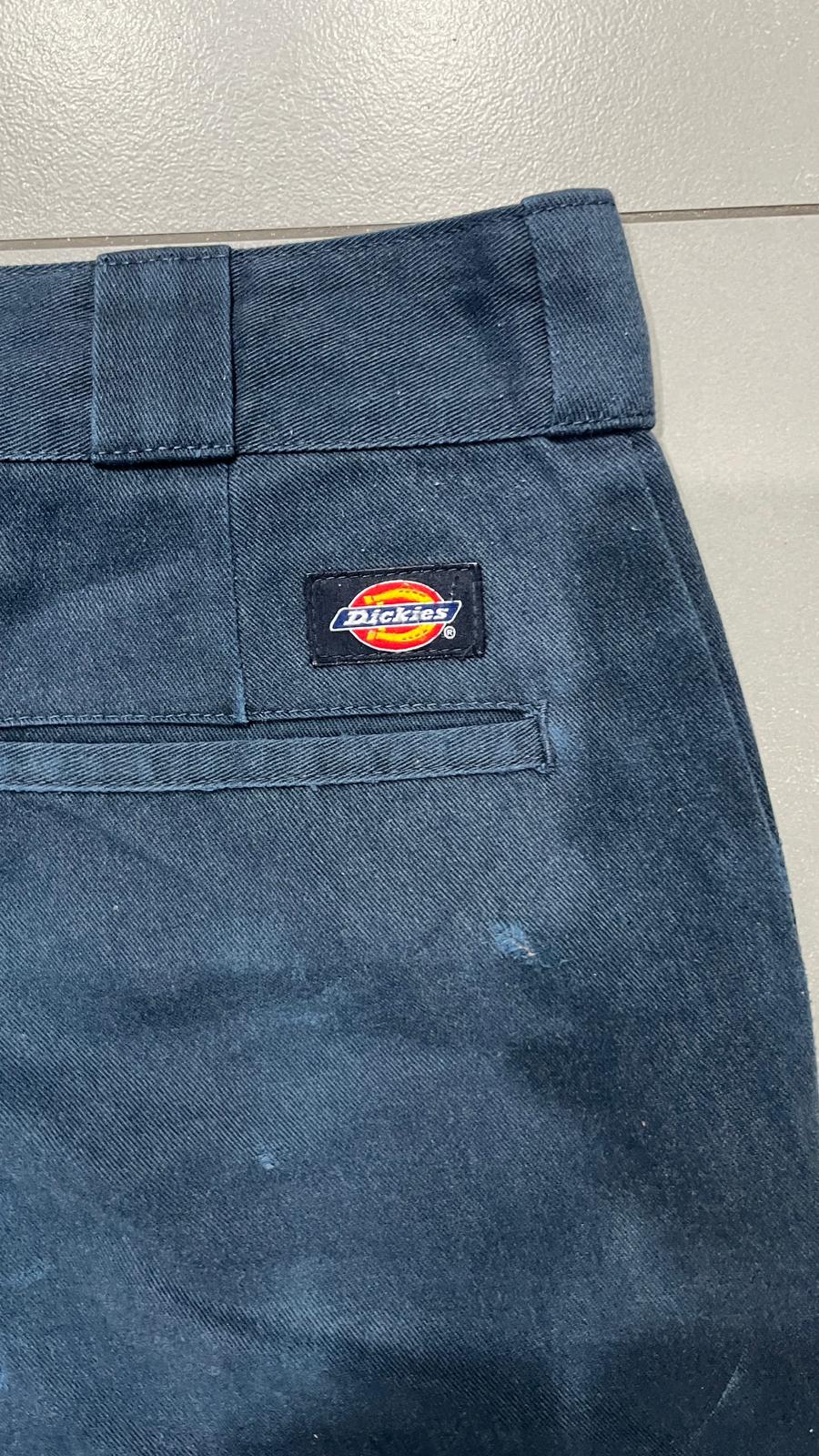 Dickies 874 Baggy Fit - Cotton Pants Blu Marino Navy (M)