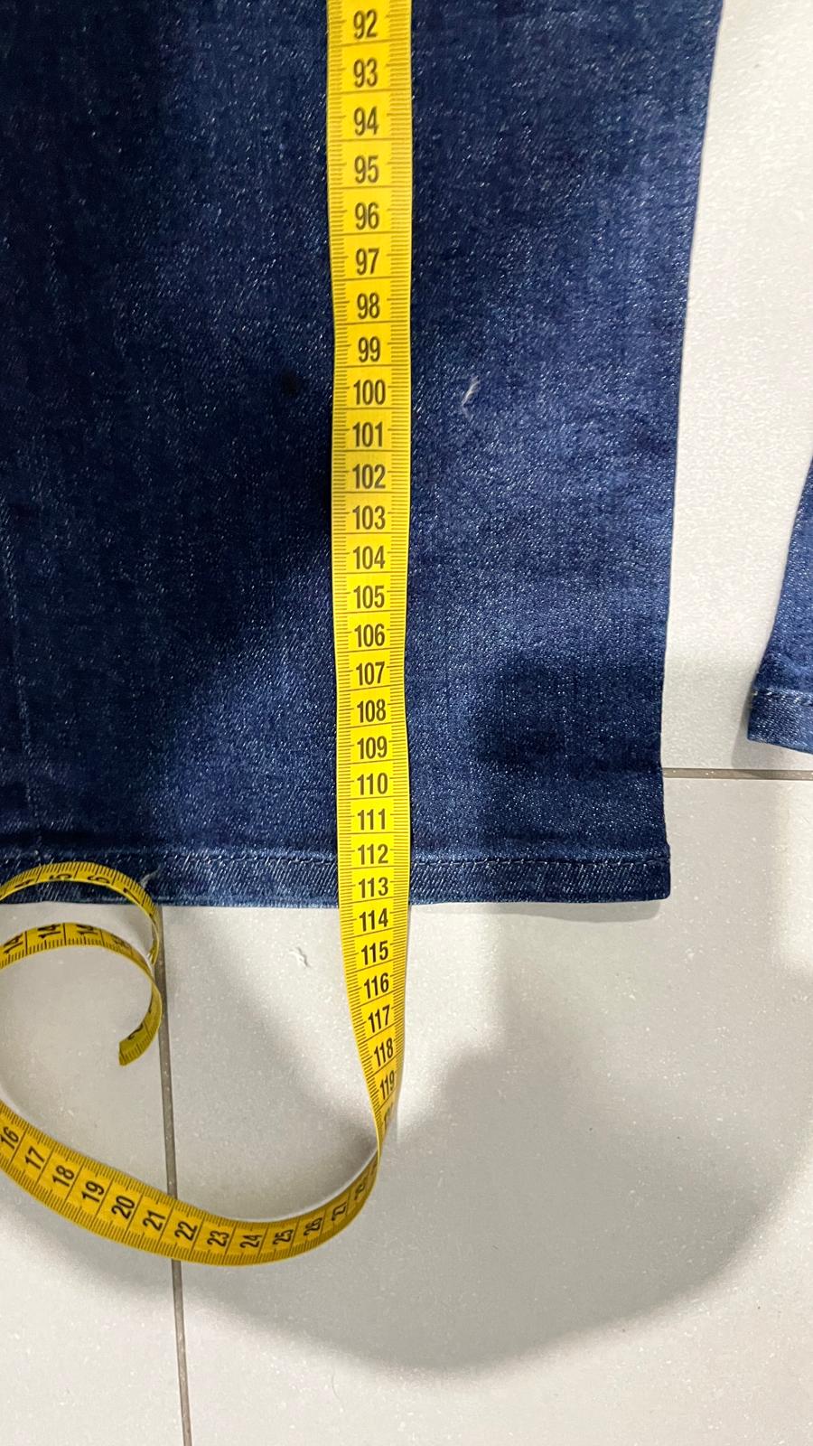 Denim Jeans Armani Dark Blu Straight / Slim Fit (L)