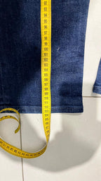 Denim Jeans Armani Dark Blu Straight / Slim Fit (L)
