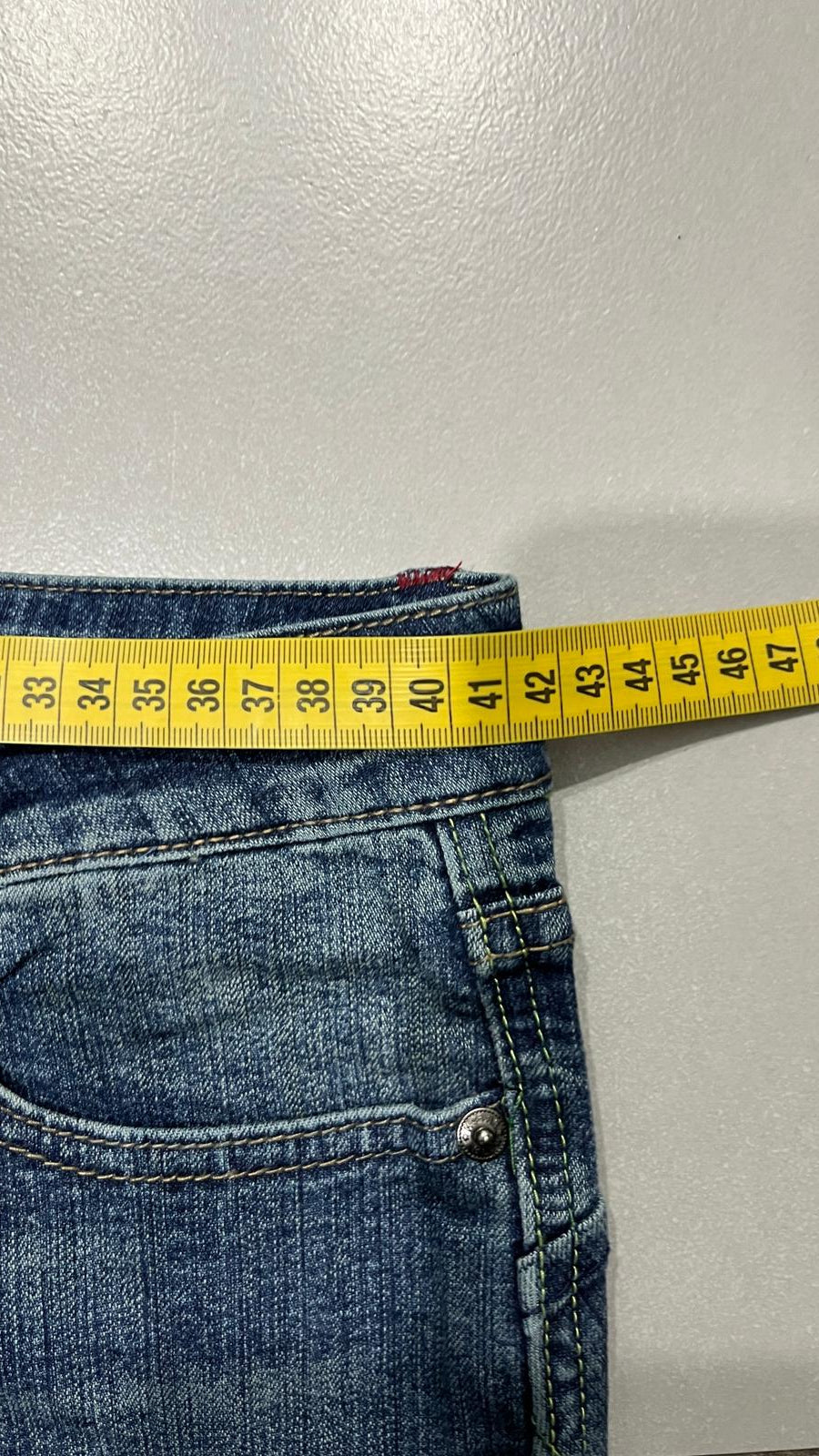 Denim Jeans Bootcut Flare Fit - Jeans Svasati Washed (M)