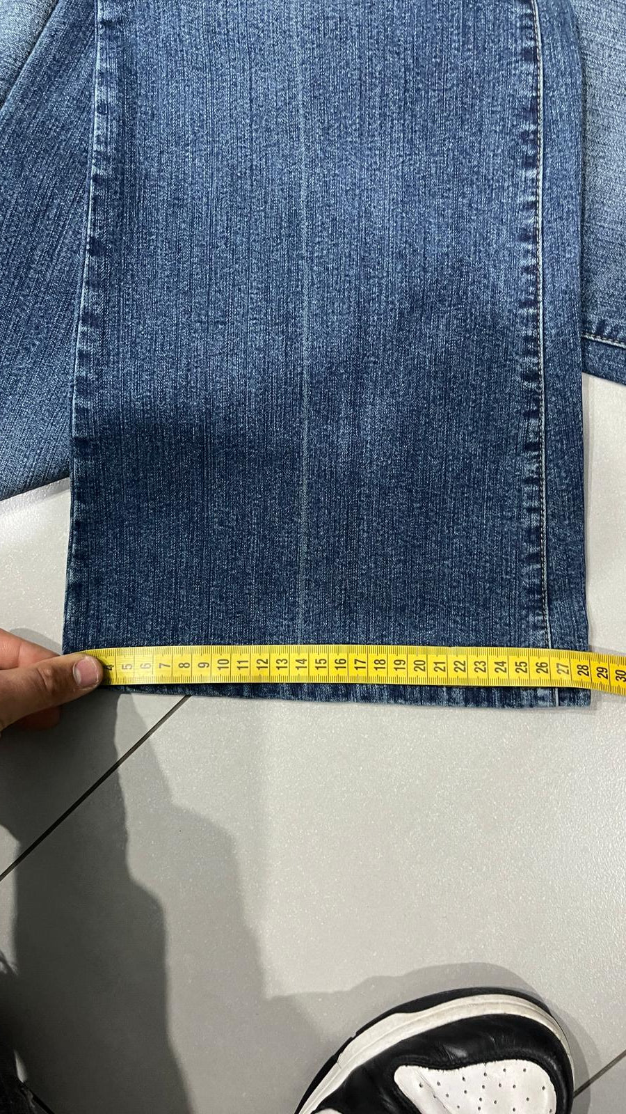 Denim Jeans Bootcut Flare Fit - Jeans Svasati Washed (M)