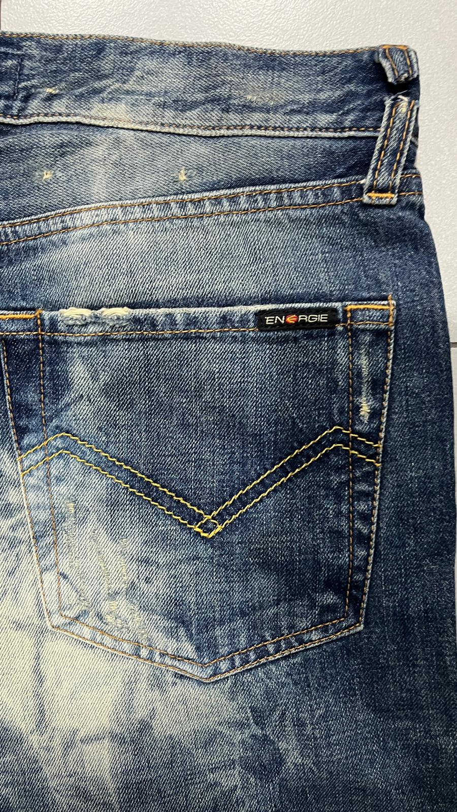 Denim Energie Washed Jeans Particular Super Baggy Fit Hip-Hop VIntage Y2K (M)