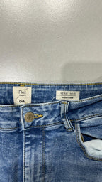 Denim Jeans Flare Washed Light Blue (M) - Jeans Svasati