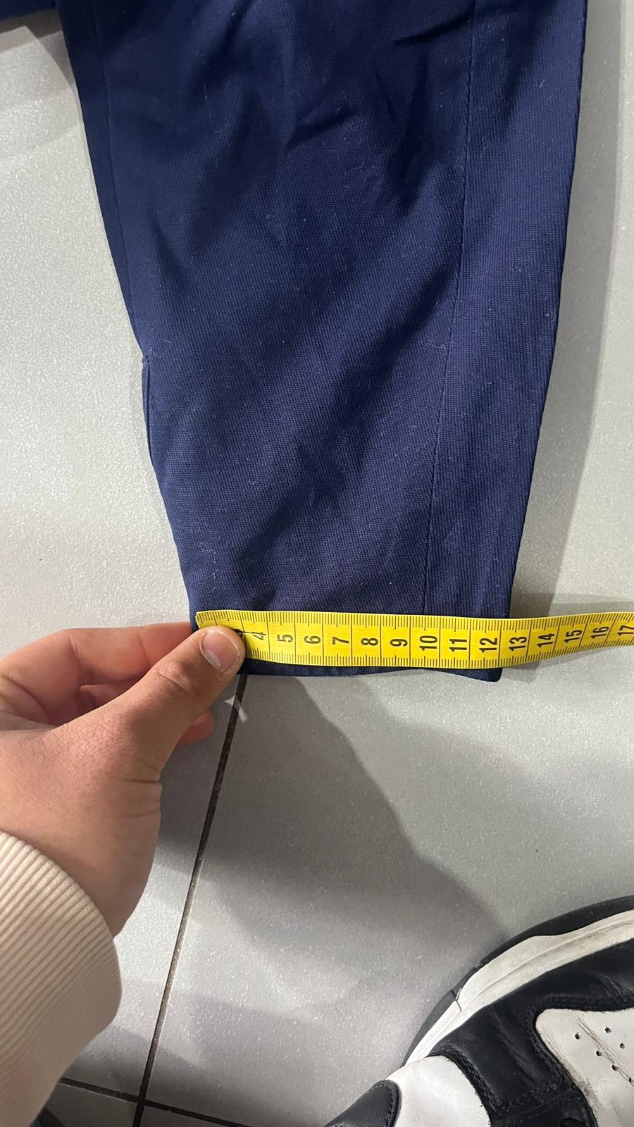 Pantaloni Ralph Lauren Slim Fit con Bottoni a Clip sul Fondo (XS)