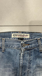 Denim Jeans Baggy Fit Particular Embroidered (M)