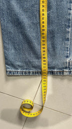 Denim Jeans Baggy Fit Particular Embroidered (M)