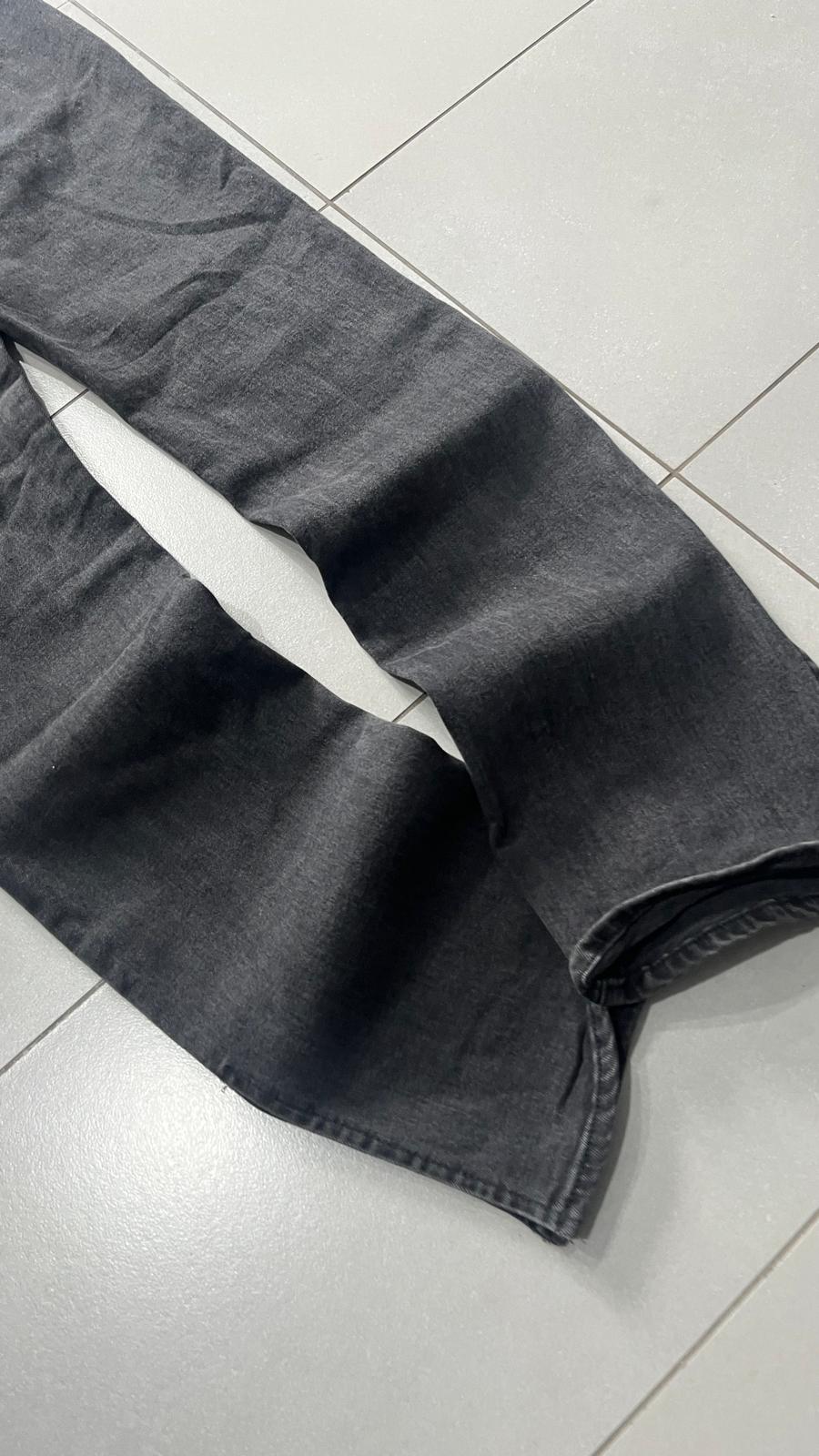 Denim Jeans BootCut H&M Simple Black / Grey (XS)