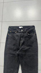 Denim Jeans BootCut H&M Simple Black / Grey (XS)