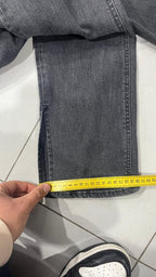 Denim Jeans BootCut H&M Simple Black / Grey (XS)