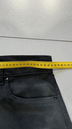 Super Baggy Balloon Pants Cargo Cerati Nero Semplice (L)