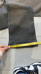Denim Jeans Stone Wash BootCut Flare Fit Low Waist (S)