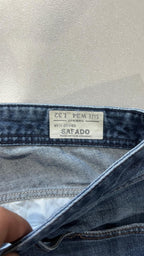 Denim Jeans Straight Fit Diesel Blu Wash Embroidered (XL)